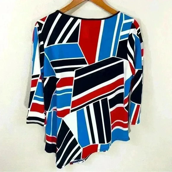 Alfred Dunner asymmetrical tunic - Picture 2 of 2